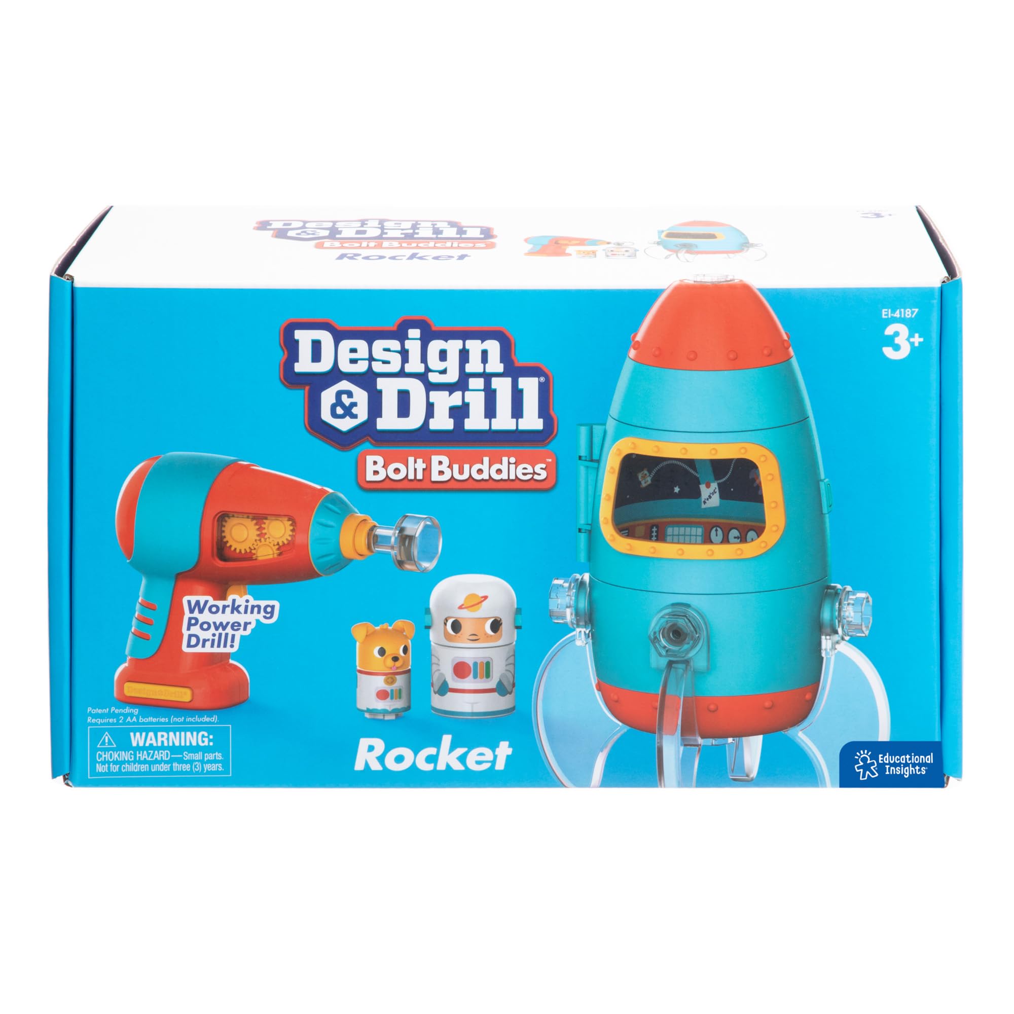Educational Insights Bolt Buddies gift-ready box perfect for birthdays and holidays.
