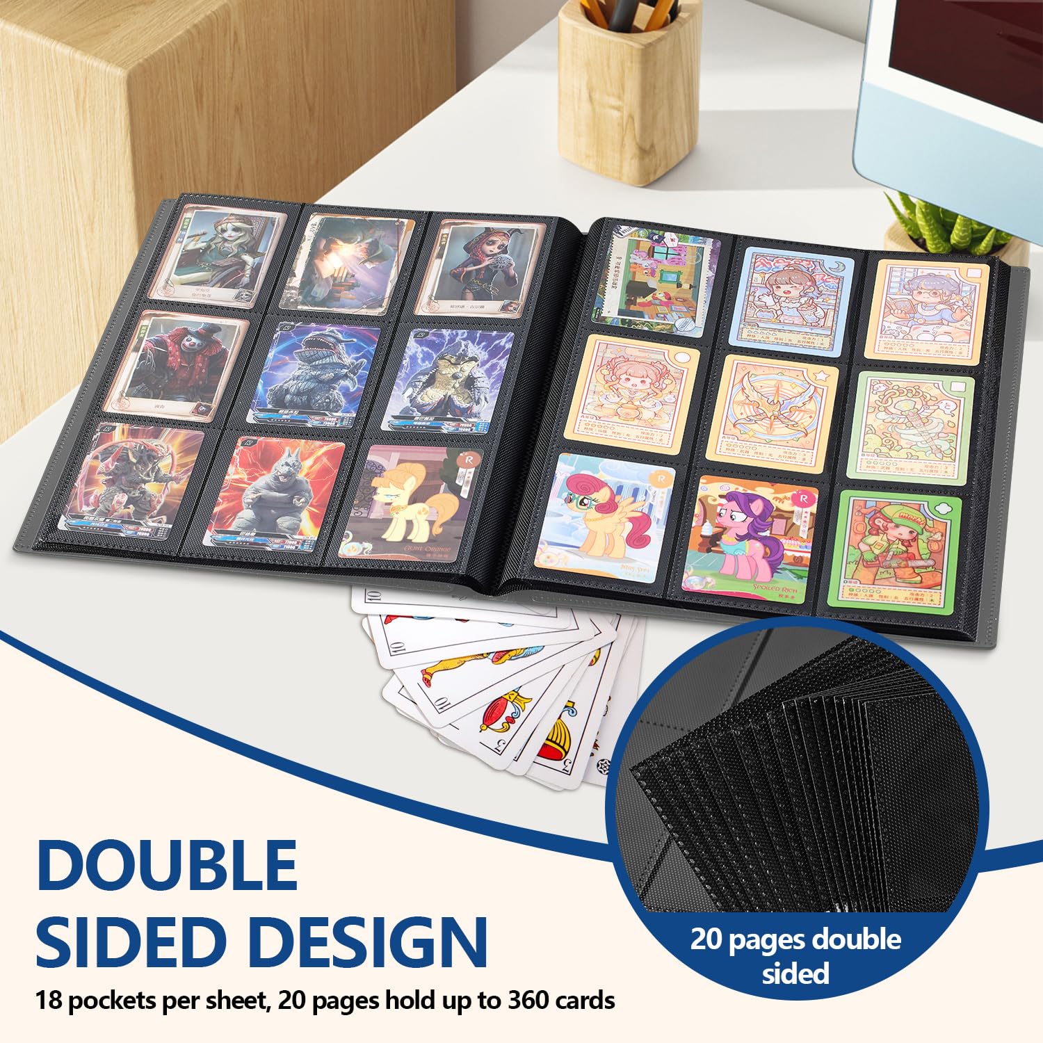 EDUDIIU elastic lock strap keeps binder secure with flexible capacity.