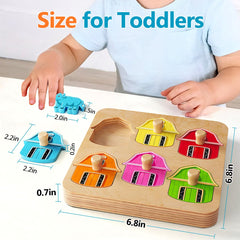 EDUJOY Montessori-inspired toy suited for toddlers' early learning.