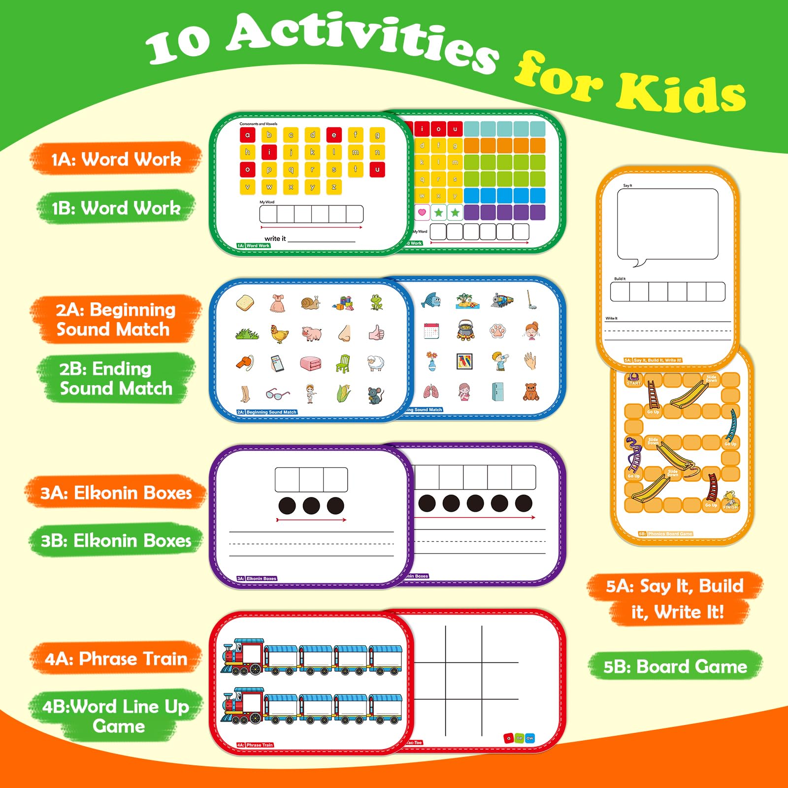 83 grapheme tiles support diverse word-building and decoding practice