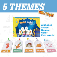 EDUMAETRIX gift-pack inside view shows durable rings and organized storage.