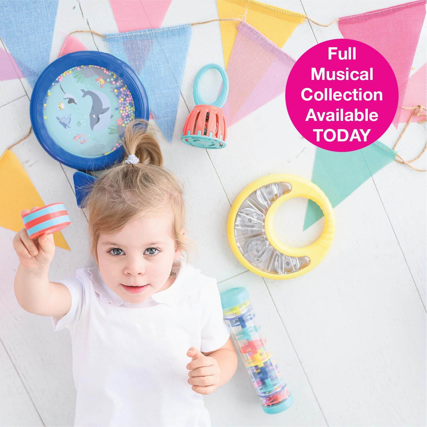 Edushape sensory play tools invite creative exploration and social play with family.
