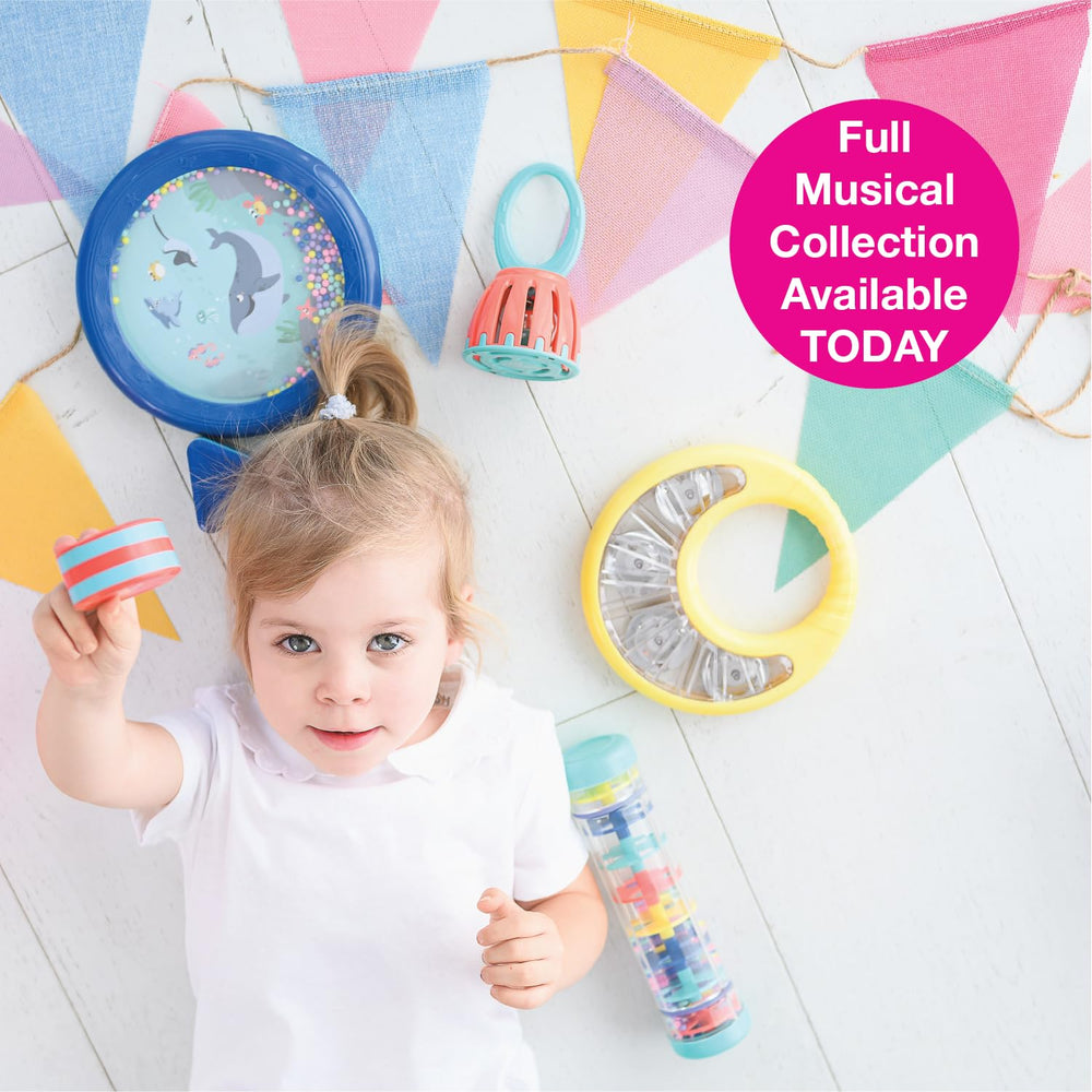 Edushape sensory play tools invite creative exploration and social play with family.