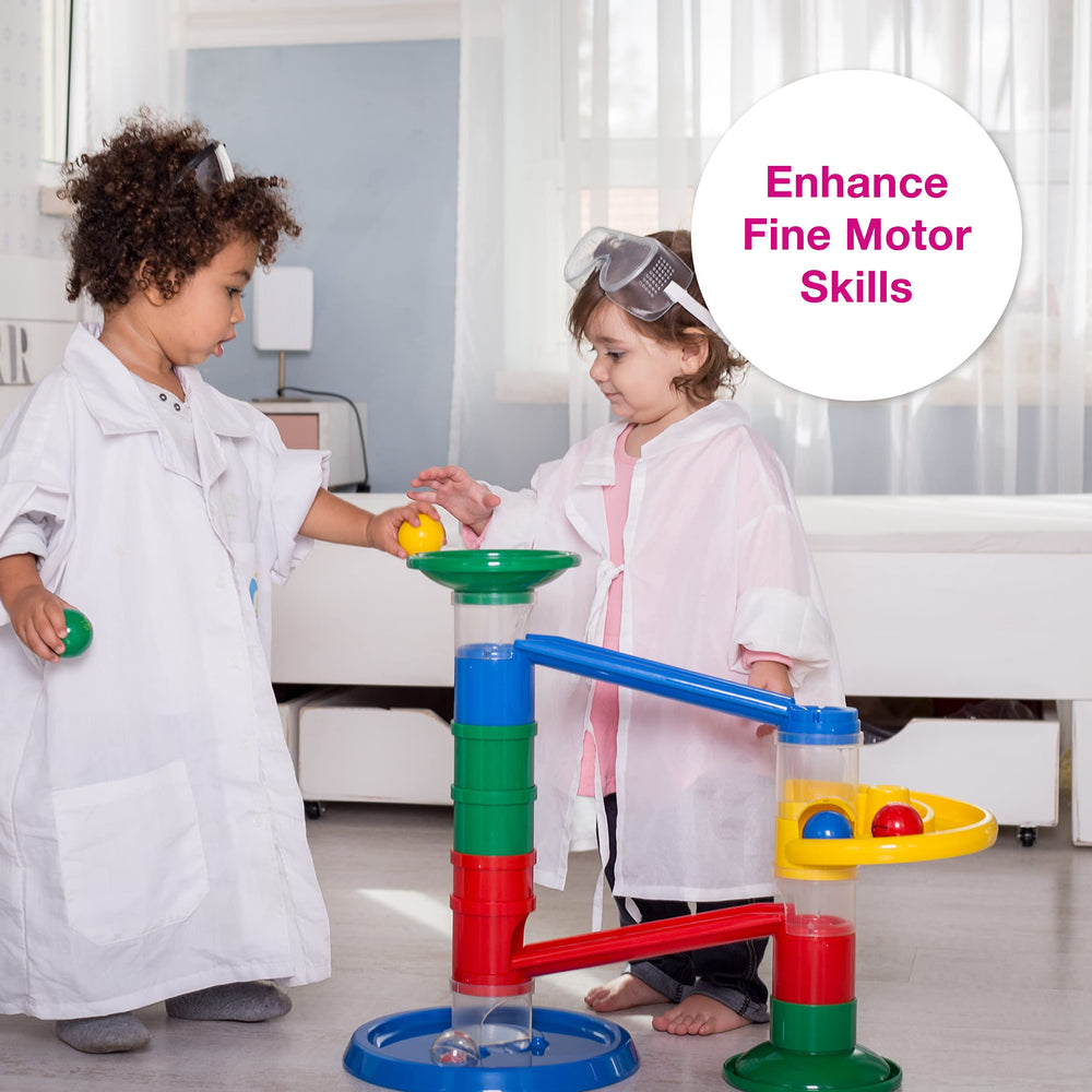 Edushape Rollipop motor skills development through building and placing pieces.