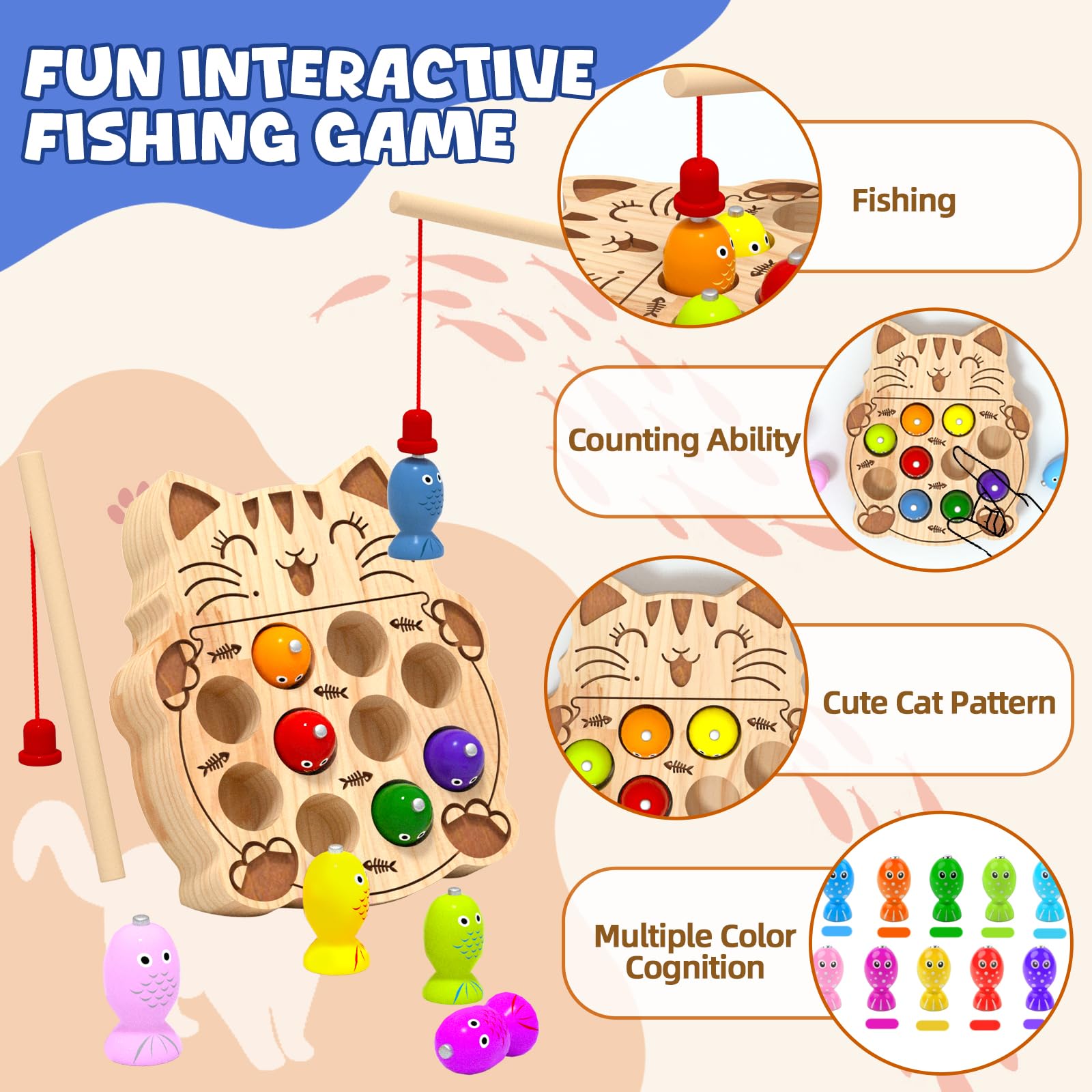 edutree mini magnetic rods invite cooperative play and catch practice
