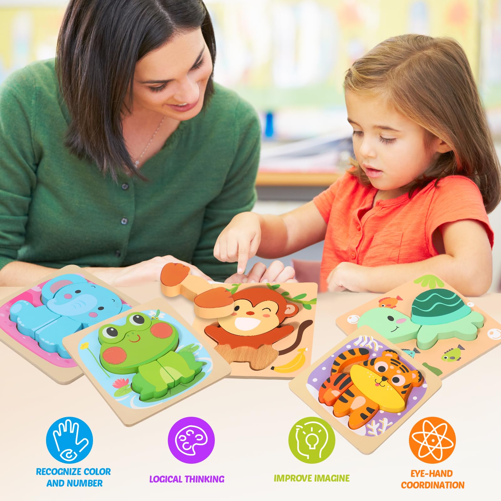 edutree turtle puzzle enhances memory and focus during assembly