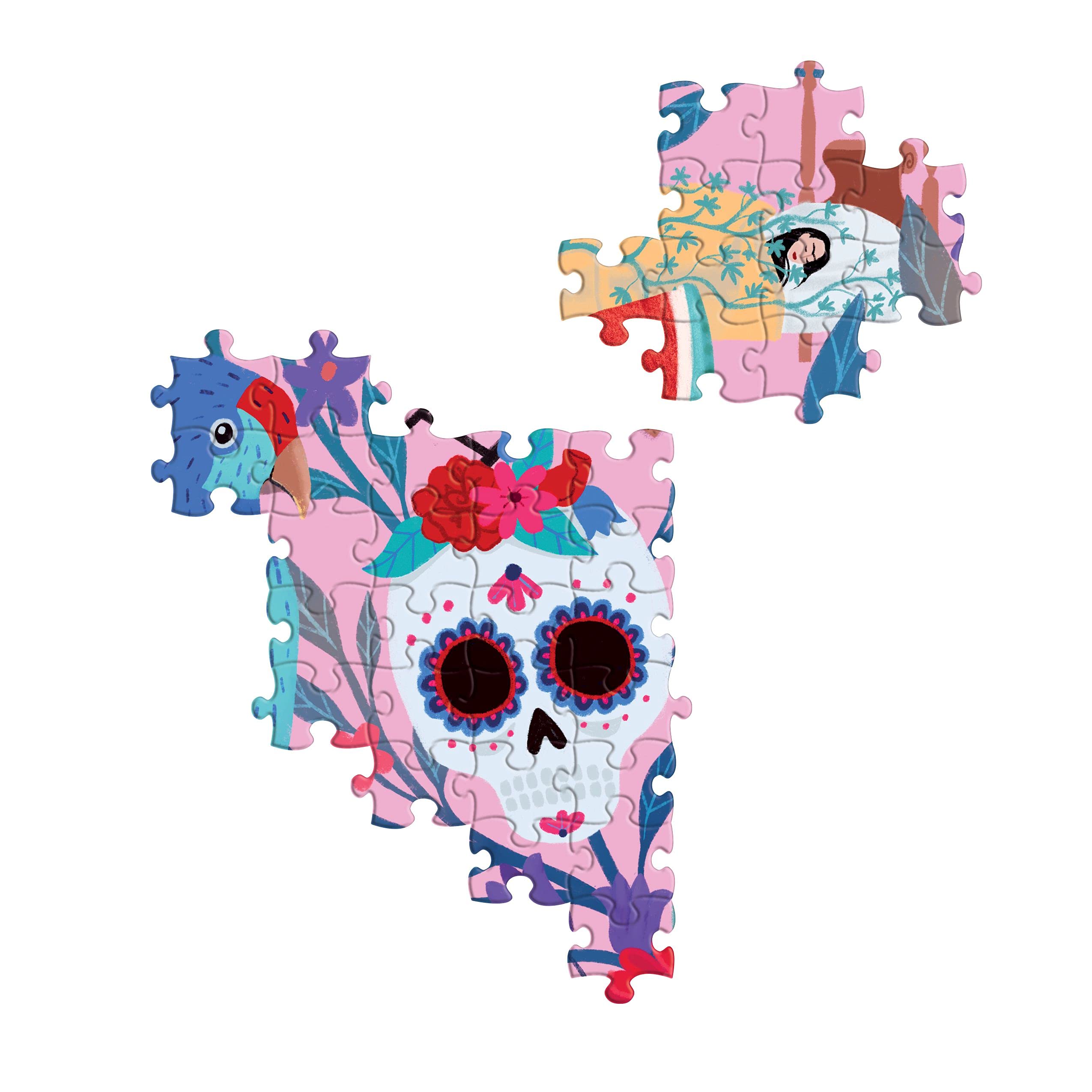 eeBoo full-color reference insert aids solving the Frida Kahlo puzzle