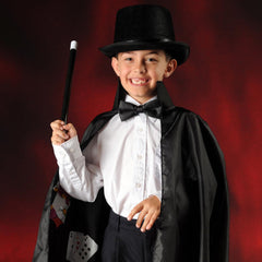 Eerrhhaq black top hat kids, cosplay-ready, sturdy construction for long-lasting dress-up.
