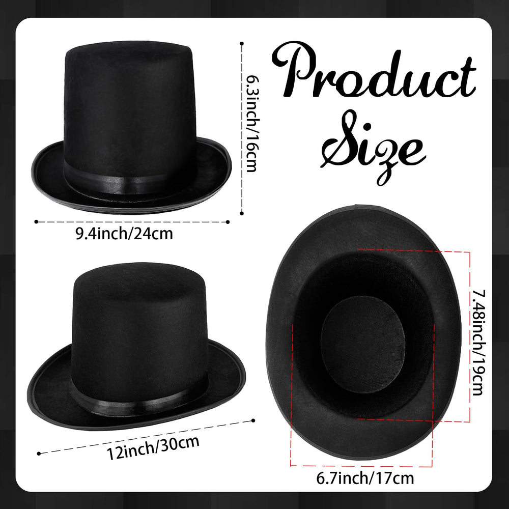 Eerrhhaq black top hat for kids, side view, lightweight wear for comfort.