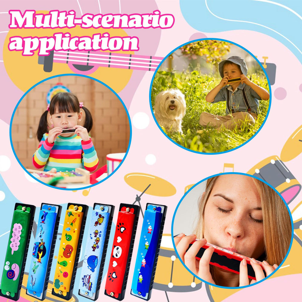 Eerrhhaq harmonica gift for kids perfect for birthdays and celebrations.