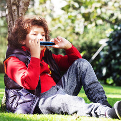 Eerrhhaq party-favor harmonica adds fun to events and gatherings.