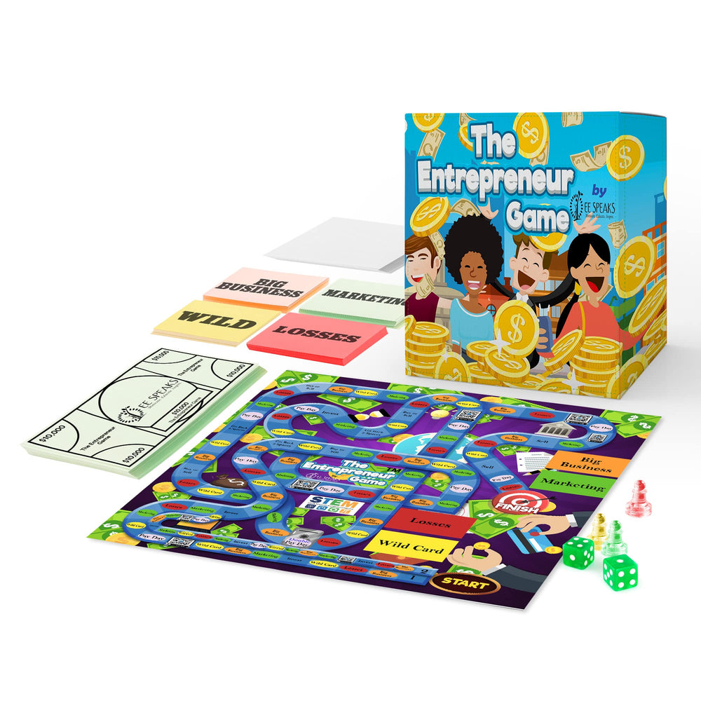 EESpeaks The Entrepreneur Game award badge signals trusted, award-winning learning.