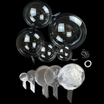 EFAY Bobo Balloons 8-inch clear arch kit for elegant decor.