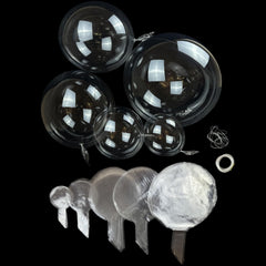 EFAY Bobo Balloons 8-inch clear arch kit for elegant decor.