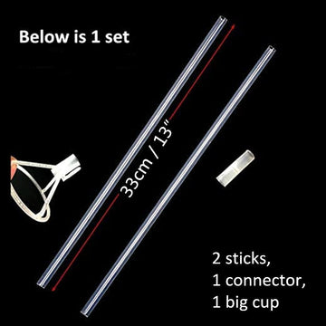 EFAY LED-kit replacement sticks keep lighted balloons neat and ready.