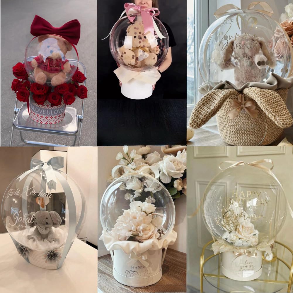 EFAY transparent TPU material balloons are non-toxic and odorless