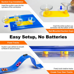 EFCRBS compatible with Hot Wheels and 1/64 cars for versatile play.