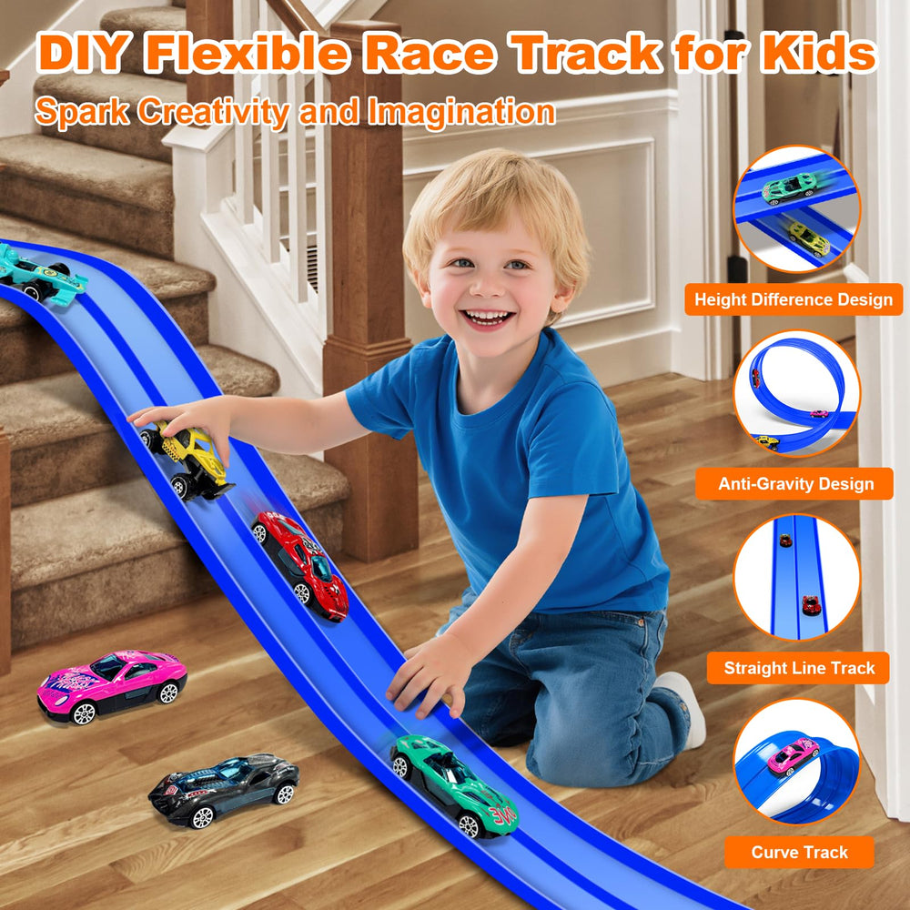 EFCRBS durable eco-friendly PVC track stands up to energetic play.