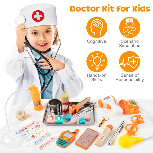 EFO SHM Doctor Kit blood pressure cuff for interactive health checks during play.