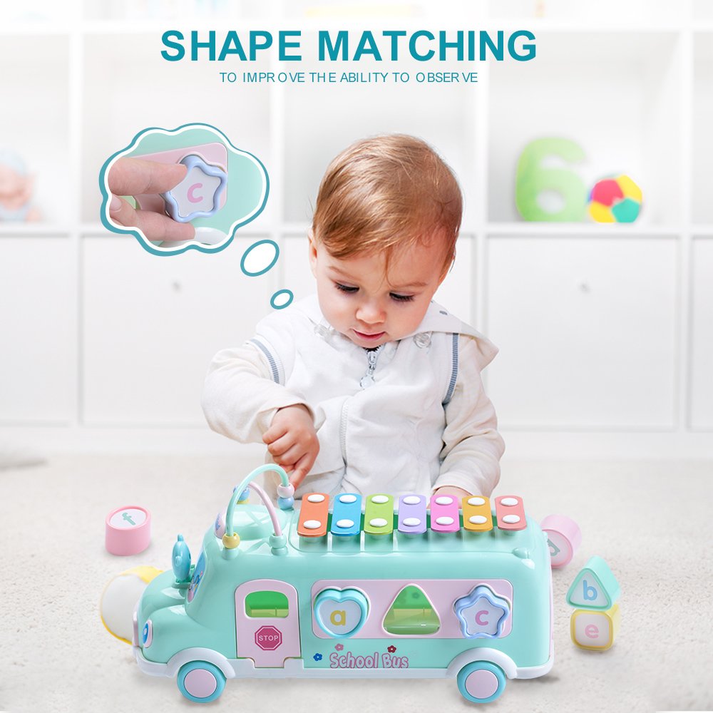 EFOSHM high-quality ABS material with smooth edges ensures safe toddler play.