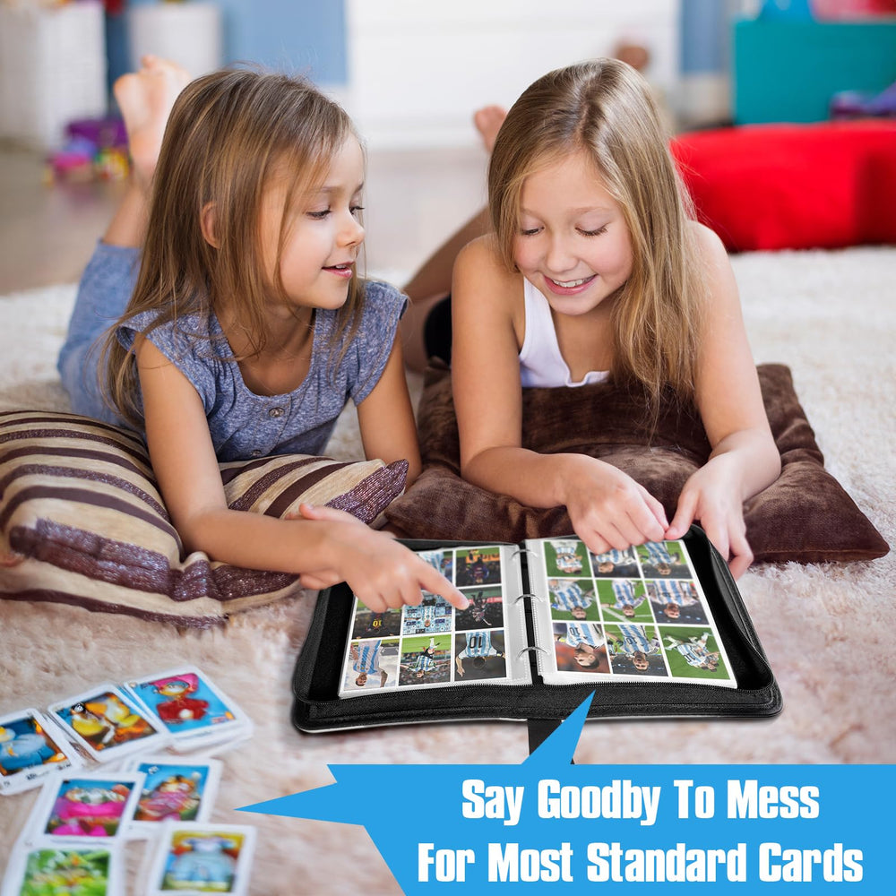 efunny compact travel-size binder fits backpacks for tournaments.