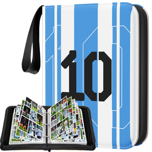 efunny soccer card binder with 900 pockets provides ample space for organized collections.
