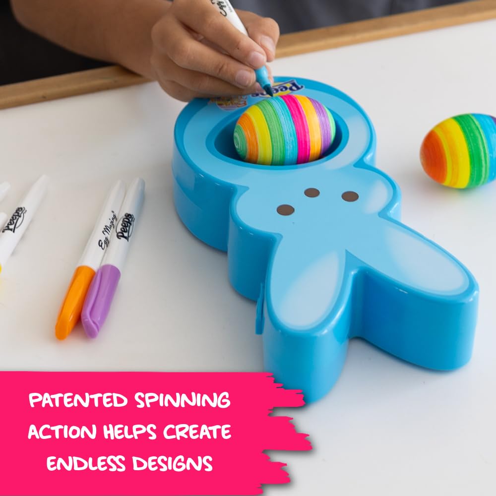 The Eggmazing markers set of six non-toxic colors for safe crafts