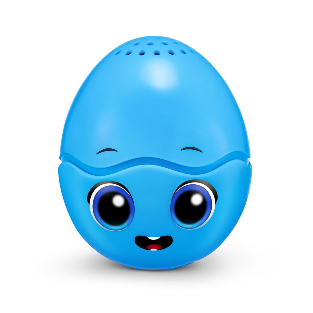 Eggy Wawa musical egg plays tunes to invite movement and joy.