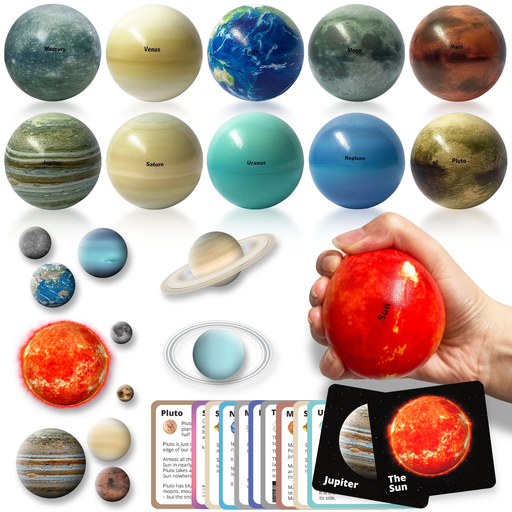 EH.DT Space Balls complete solar system set for tactile, visual learning.