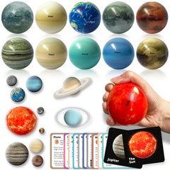 EH.DT Space Balls complete solar system set for tactile, visual learning.