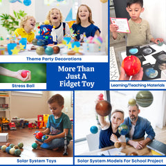 EH.DT Wall stickers space theme for room decor and learning.