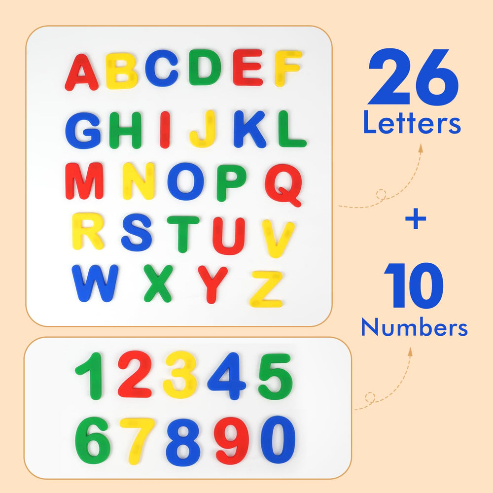 EHR silicone number magnets on fridge support early number recognition through interactive play.