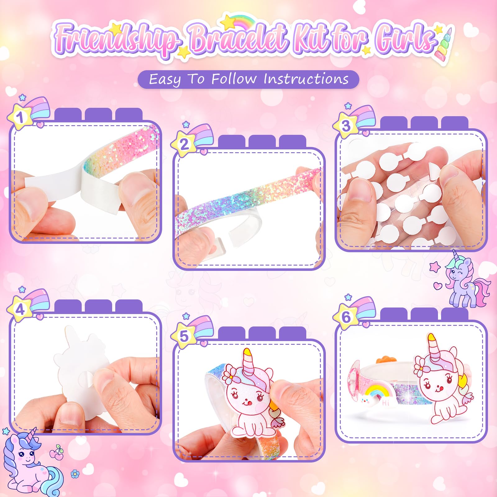 Young creators crafting with Eichhoo friendship bracelet kit