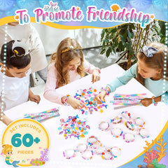 Sparkling glitter strips from Eichhoo bracelet kit for colorful designs