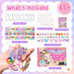 Gift ready Eichhoo bracelet making kit shown as a versatile present for girls.