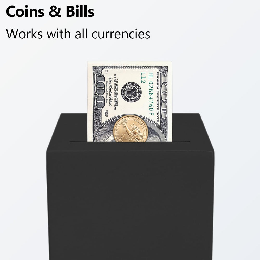 EIENHOSHI aluminum piggy bank emphasizes unbreakable, secure savings