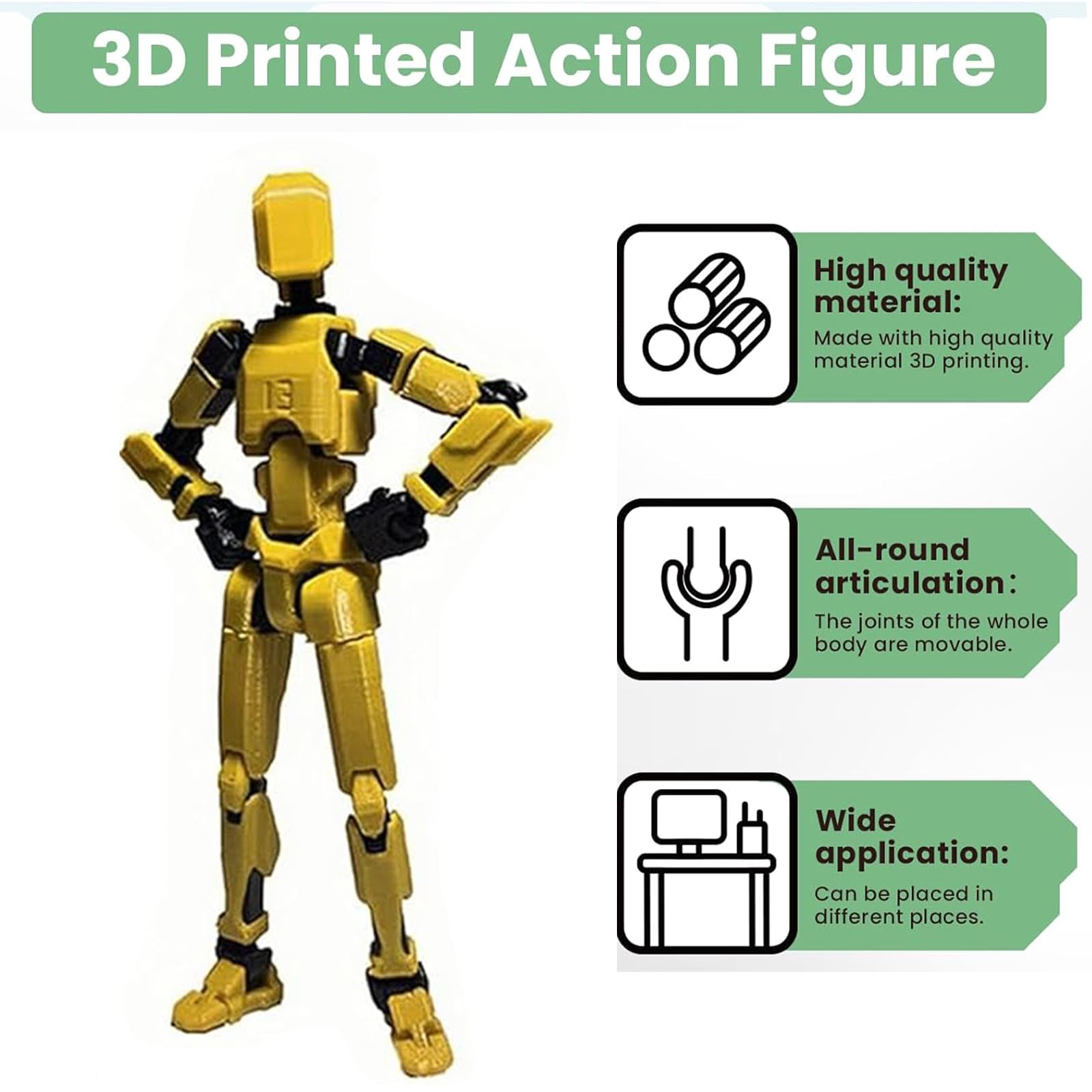 EIMONEY Lucky 13 T-13 gesture set enables varied poses for sketching and photography.