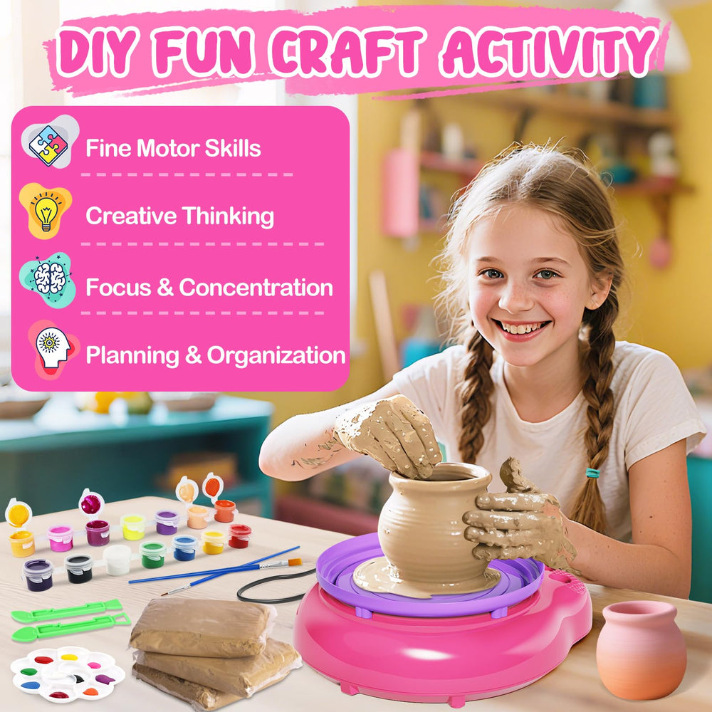 Einailvk air-dried clay colors pack enables vibrant kid projects