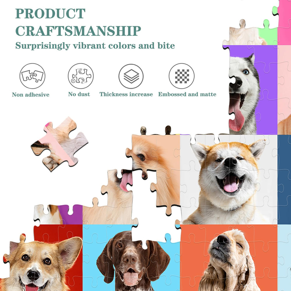 Eirenke dog puzzle gift-idea for dog lovers and curious kids.
