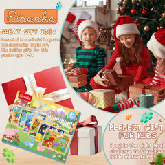 Eirenke wooden puzzles designed for ages 3-6 to build hand-eye coordination