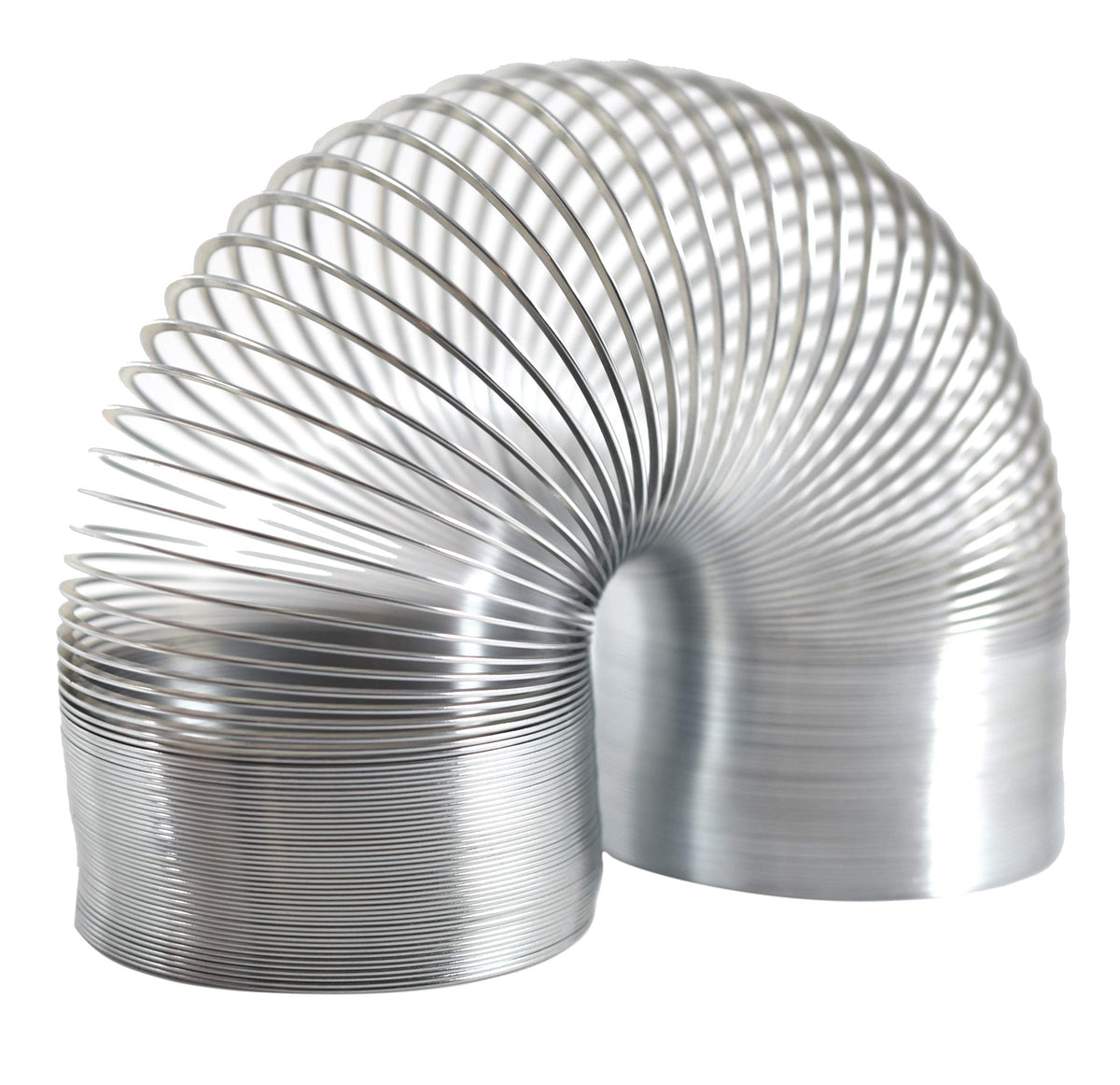 EISCO Wave Form Helix Spring compact closed view for tabletop demo