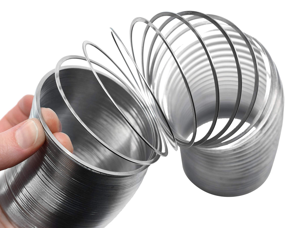EISCO Wave Form Helix Spring extended to 3 meters for demos
