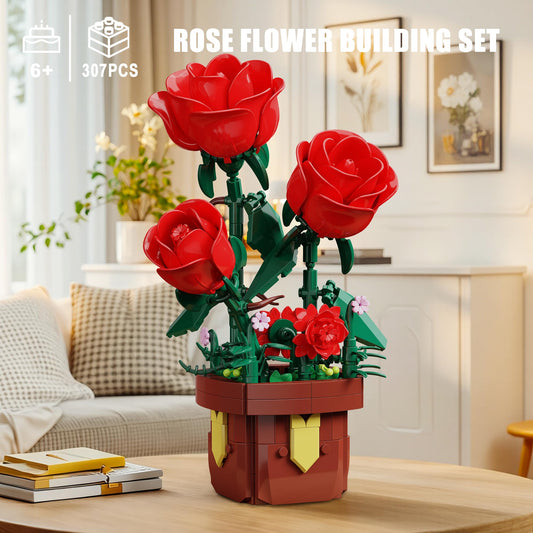 EITOLNR artificial rose blossoms kit highlights allergy-friendly home decor.