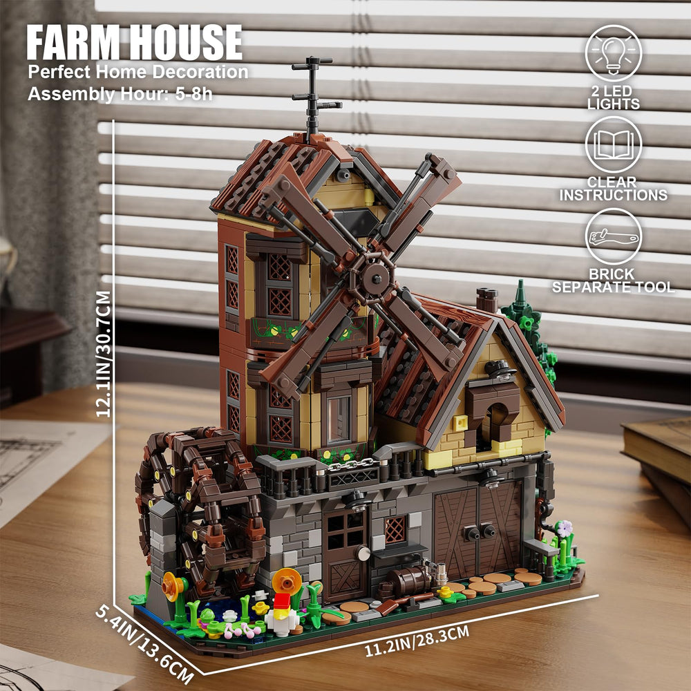 EITOLNR wood cabin building set vintage architecture details inspire imagination.