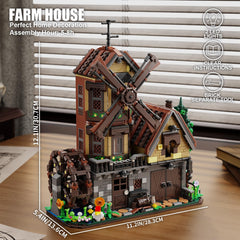 EITOLNR wood cabin building set vintage architecture details inspire imagination.