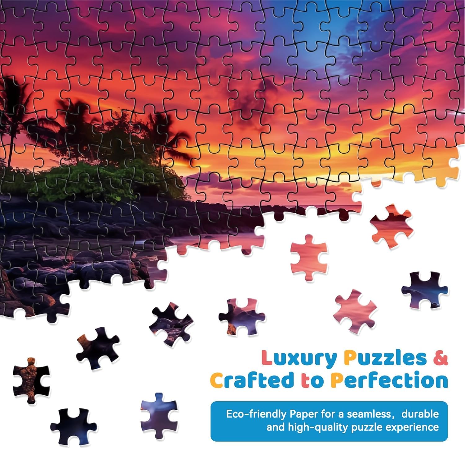 EIYRURU laser-cut pieces ensure a precise fit for a rewarding assembly.