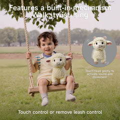 eJog Pup built-in nursery rhymes feature, catchy tunes during play.