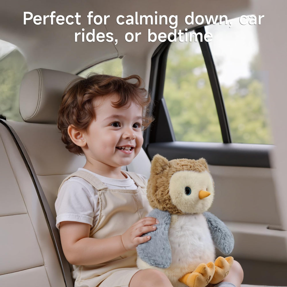 eJog Pup Owl invites parent-child bonding through interactive play.
