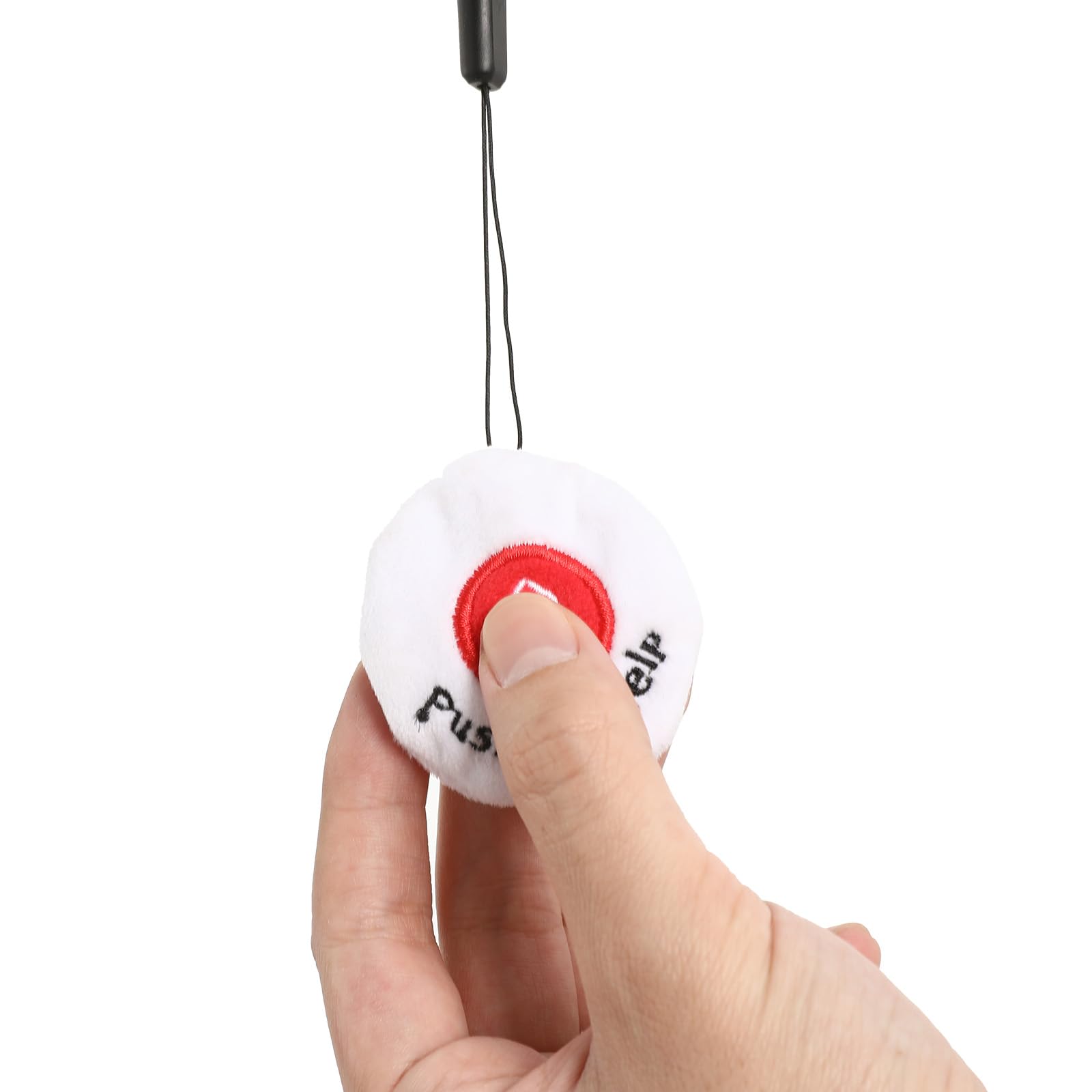 EJWCIG push-for-help button on prop for instant comedic effect