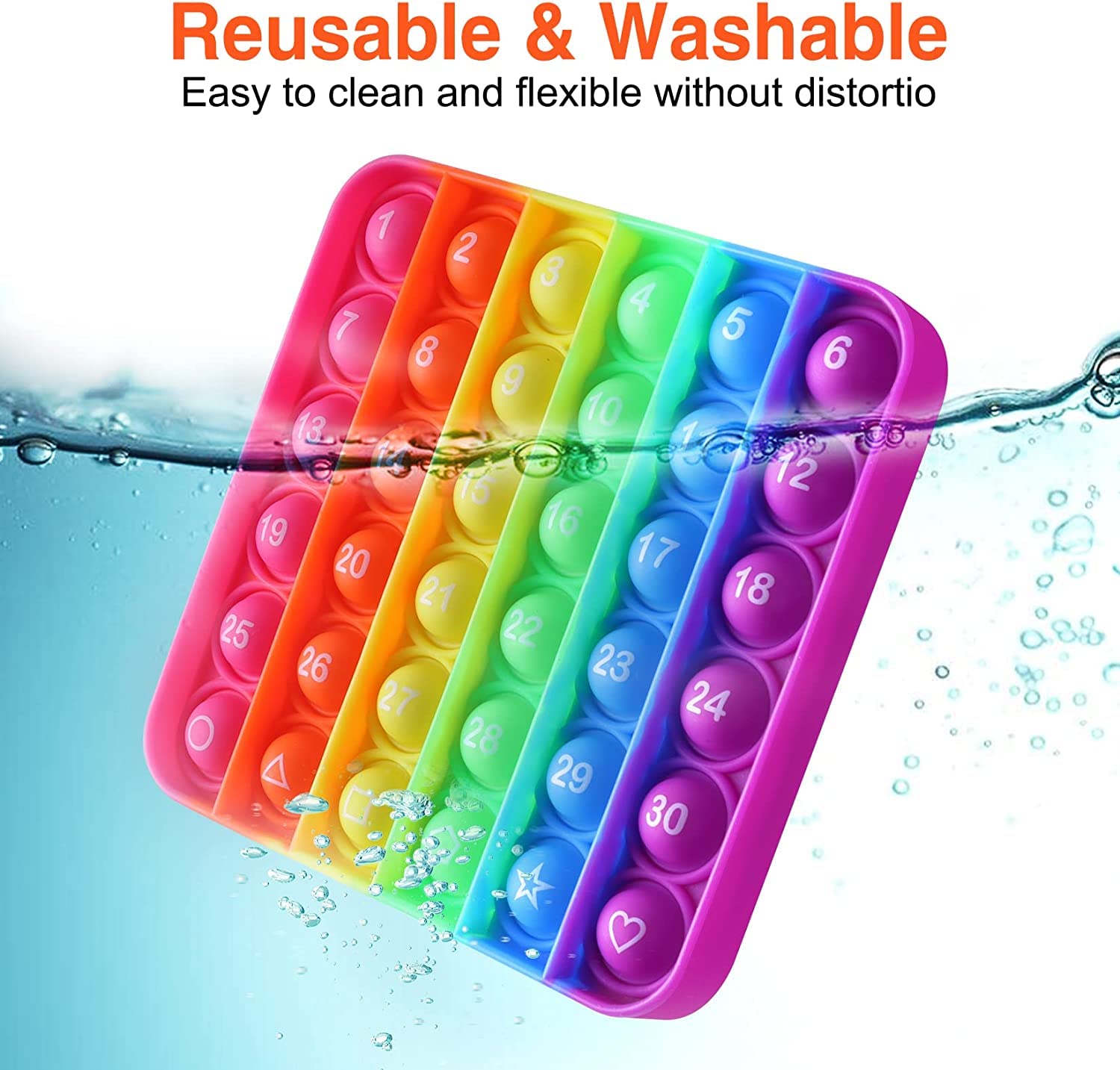 EK-Memory-fish rainbow fidget design suitable for sensory focus.